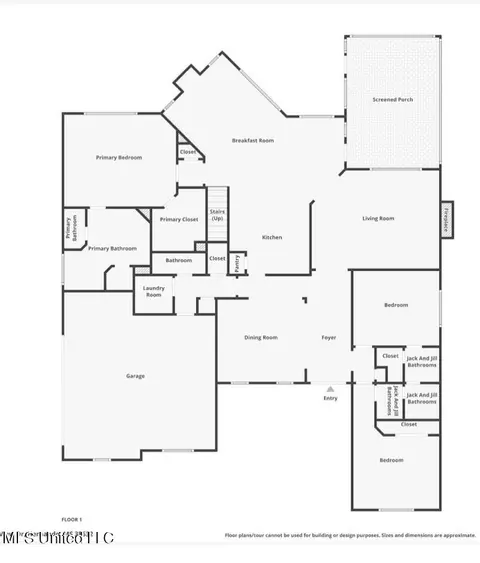 Floorplan - 701 Shadow View Dr, Hernando, MS 38632 photo 1 of 2