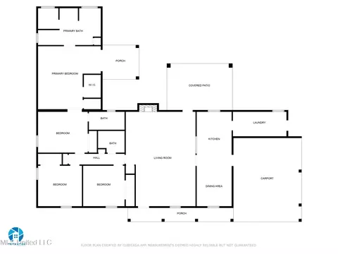 Floorplan - 4008 Sentinel Dr, Escatawpa, MS 39552 photo 1 of 1