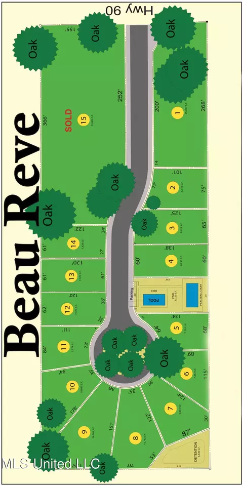 lot9 Beau Reve 738 W Bch, Pass Christian, MS 39571