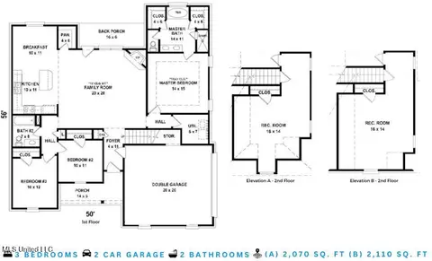 Floorplan - 995 Collie Dr, Hernando, MS 38632 photo 1 of 1