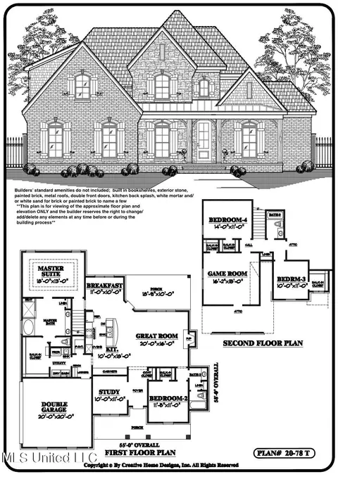 Floorplan - 1487 John Thomas Cv, Hernando, MS 38632 photo 1 of 1