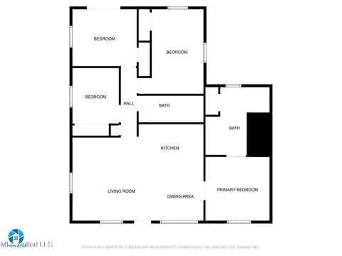 Floorplan - 304 Charles Ave, Long Beach, MS 39560 photo 1 of 1