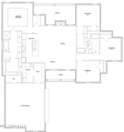 Floorplan - 307 Tremont Dr, Florence, MS 39073 photo 1 of 1