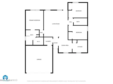 Floorplan - 21600 Briar Cliff Dr, Saucier, MS 39574 photo 1 of 1