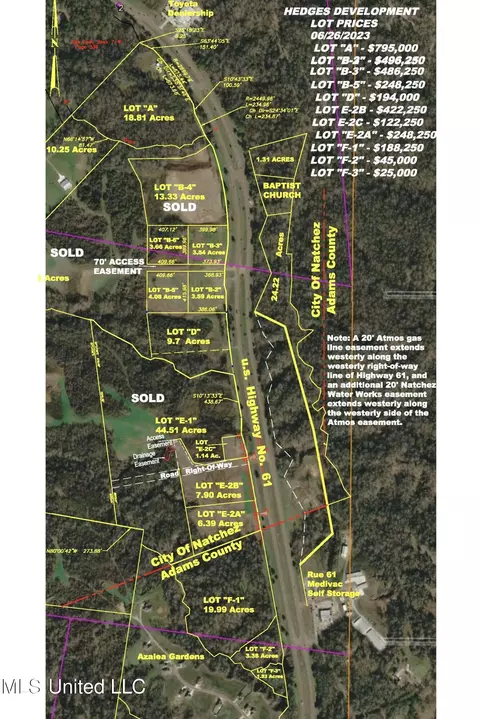 Highway 61, Natchez, MS 39120