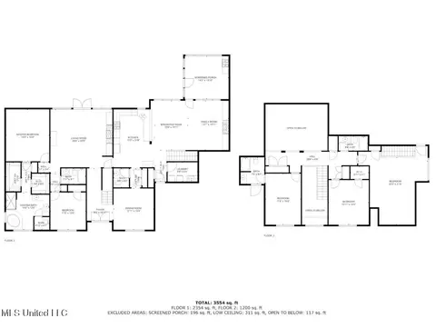 Floorplan - 4655 Bonne Terre Dr, Nesbit, MS 38651 photo 3 of 3