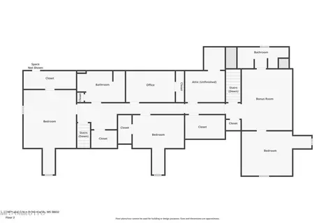 Floorplan - 3500 Lake Grove Dr, Hernando, MS 38632 photo 2 of 3