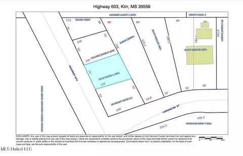 Highway 603, Kiln, MS 39556