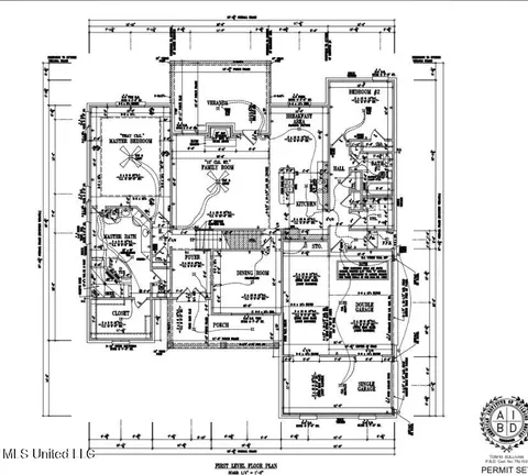 Floorplan - 1772 Bakersfield Way, Nesbit, MS 38651 photo 1 of 2