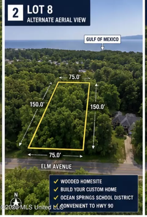 Elm Avenue, Ocean Springs, MS 39564