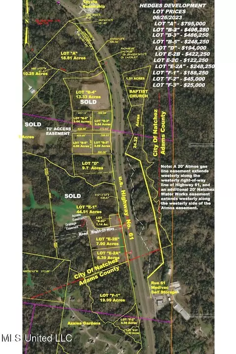 Highway 61 South, Natchez, MS 39120