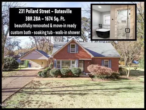231 Pollard St, Batesville, MS 38606