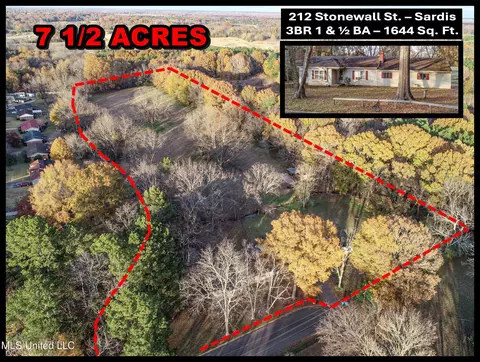 212 Stonewall Street St, Sardis, MS 38666