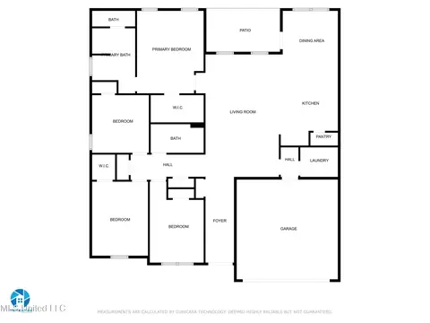 Floorplan - 1071 Enclave Cir, Long Beach, MS 39560 photo 1 of 1