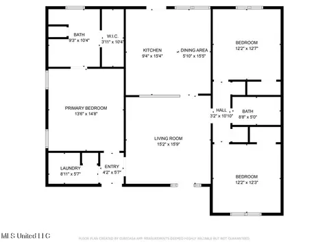 Floorplan - 53 Summit View Dr, Perkinston, MS 39573 photo 2 of 2