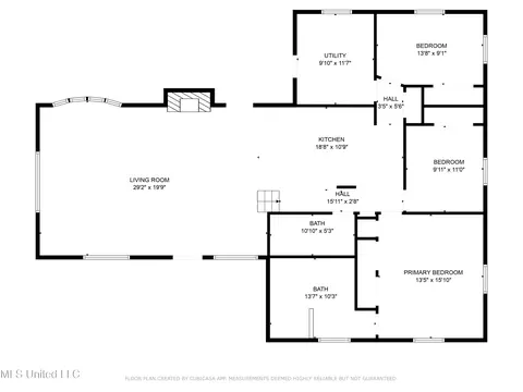 Floorplan - 11 Claude Hunt Rd, Wiggins, MS 39577 photo 1 of 1