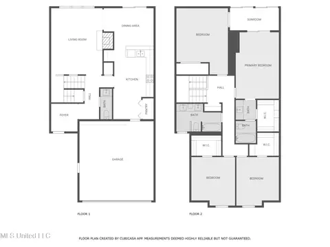 Floorplan - 210 Old Oak Cir, Brandon, MS 39042 photo 1 of 4