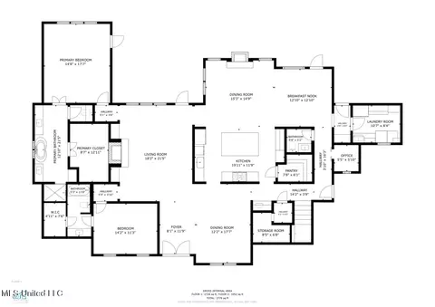 Floorplan - 119 Silverleaf Dr, Madison, MS 39110 photo 1 of 2
