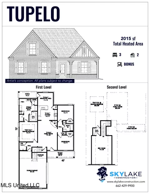 Floorplan - 784 Coahoma Ct, Nesbit, MS 38651 photo 1 of 1