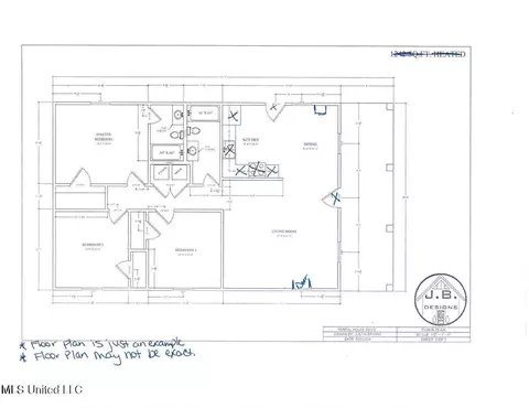 Floorplan - 117 W Magnolia St, Lucedale, MS 39452 photo 1 of 1