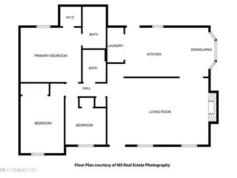 Floorplan - 6004 J D Mckee Rd, Moss Point, MS 39562 photo 1 of 1