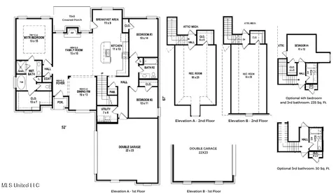 Floorplan - 2375 Scott Meadows Ln, Hernando, MS 38632 photo 1 of 1