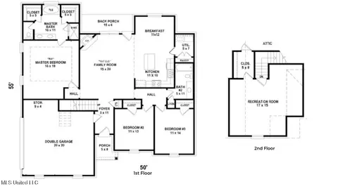 Floorplan - 907 Collie Dr, Hernando, MS 38632 photo 1 of 2