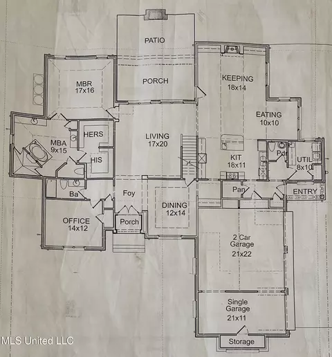 Floorplan - 112 Fenwick Cir, Madison, MS 39110 photo 1 of 2