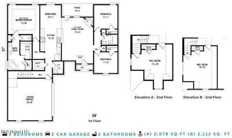 Floorplan - 885 Collie Dr, Hernando, MS 38632 photo 1 of 1