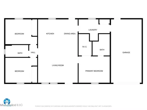 Floorplan - 2 Colony Rd, Mchenry, MS 39561 photo 2 of 2