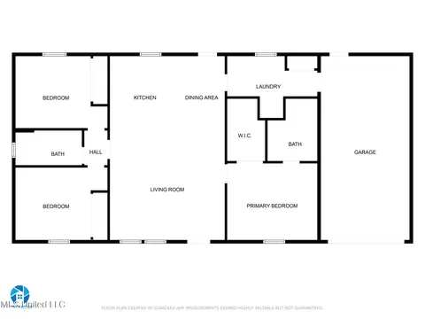 Floorplan - 2 Colony Rd, Mchenry, MS 39561 photo 1 of 2