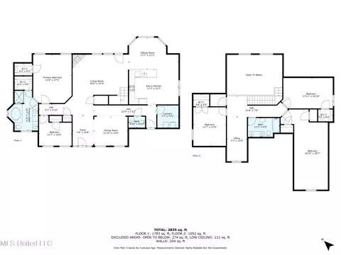 Floorplan - 6280 Spring Hill Dr, Olive Branch, MS 38654 photo 3 of 3