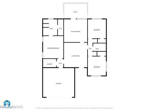 Floorplan - 41 Cascade Cv, Perkinston, MS 39573 photo 1 of 1