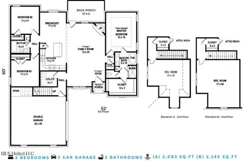 Floorplan - 896 Andys Way, Hernando, MS 38632 photo 1 of 1