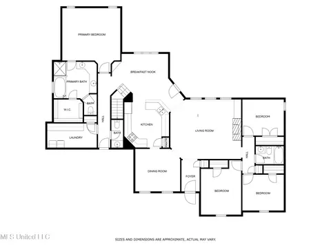 Floorplan - 1283 Caleb Ln, Coldwater, MS 38618 photo 1 of 1