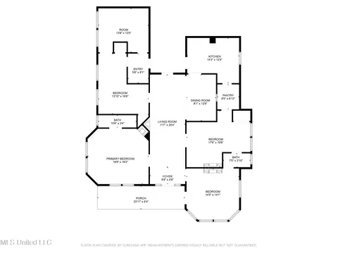 Floorplan - 123 Morrison Ave, Biloxi, MS 39530 photo 1 of 2