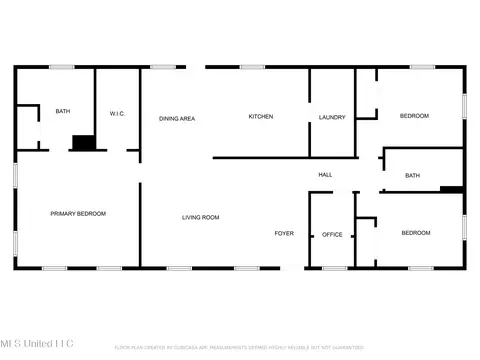 Floorplan - 112 Wolf Branch Rd, Perkinston, MS 39573 photo 1 of 1