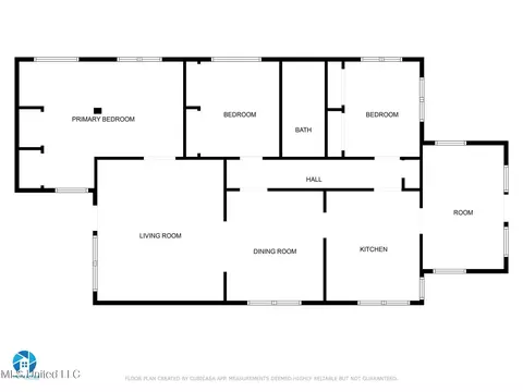 Floorplan - 1425 E Mchenry Rd, Perkinston, MS 39573 photo 1 of 1