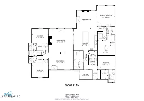 Floorplan - 111 Wingspan Way, Madison, MS 39110 photo 1 of 1