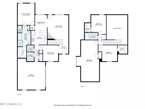 Floorplan - 5252 Watson View Dr, Nesbit, MS 38651 photo 1 of 1