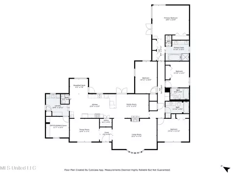 Floorplan - 3678 Cavalier Dr, Jackson, MS 39216 photo 2 of 4