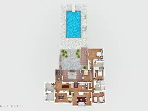 Floorplan - 3678 Cavalier Dr, Jackson, MS 39216 photo 3 of 4