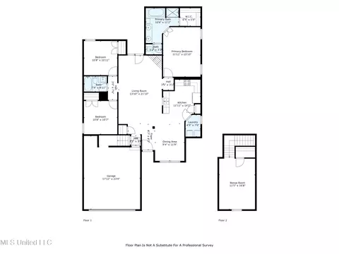 Floorplan - 7232 Maple Grove Rd, Olive Branch, MS 38654 photo 1 of 1