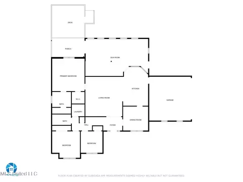 Floorplan - 19180 High Pl, Saucier, MS 39574 photo 1 of 2