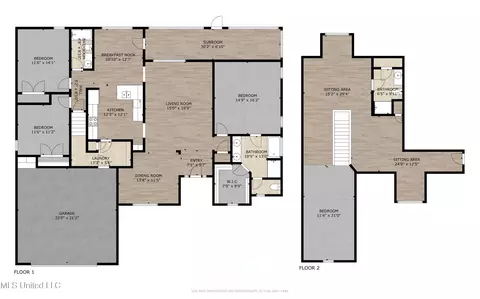 Floorplan - 1579 Mason Dr, Hernando, MS 38632 photo 2 of 2
