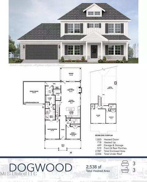 Floorplan - 1335 Creekside Ln, Hernando, MS 38632 photo 1 of 1