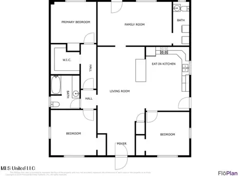 Floorplan - 207 Mccaughan Ave, Long Beach, MS 39560 photo 1 of 1