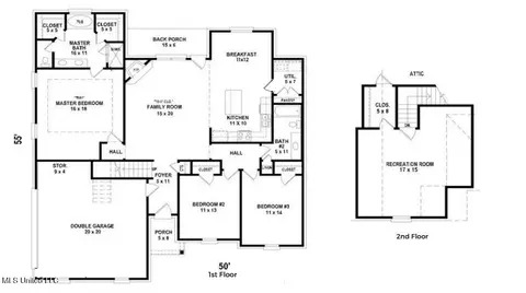 Floorplan - 894 Collie Dr, Hernando, MS 38632 photo 1 of 1