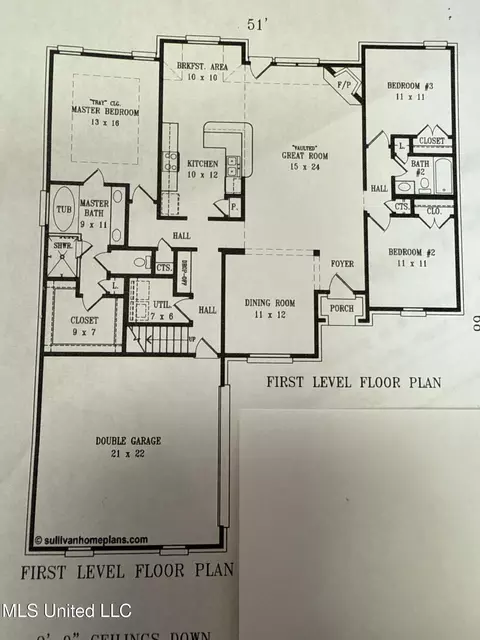 Floorplan - 5290 Watson Vw Dr, Nesbit, MS 38651 photo 1 of 2
