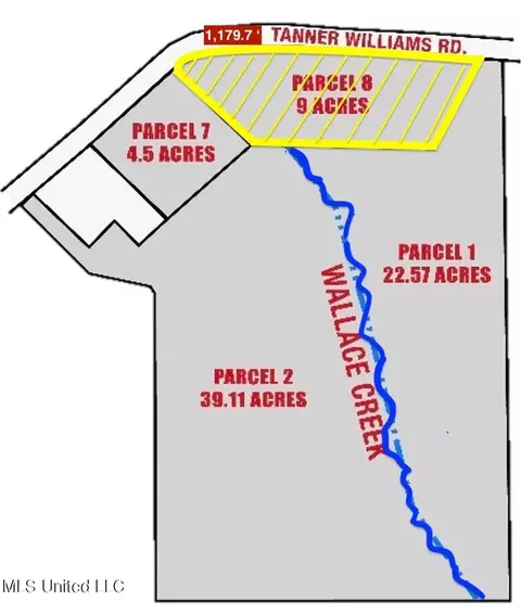 Tanner Williams Rd -parcel 8, Lucedale, MS 39452